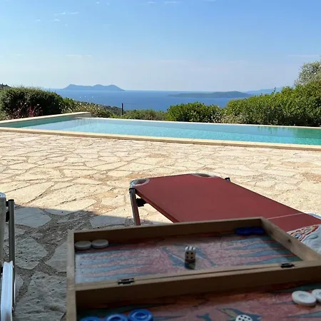 Zorba Plus Its Pavilion Infinity Pool Beautiful Sea View Feriehus Sivota