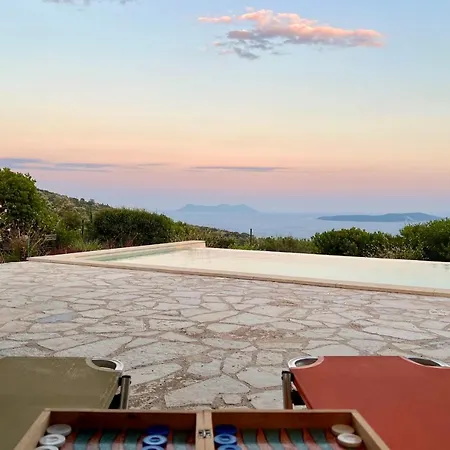 Zorba Plus Its Pavilion Infinity Pool Beautiful Sea View Sivota