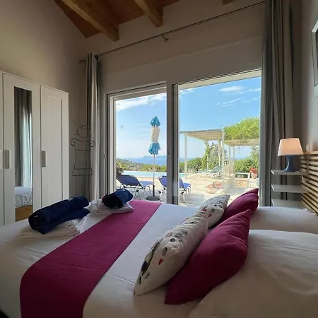 Zorba Plus Its Pavilion Infinity Pool Beautiful Sea View Feriehus Sivota